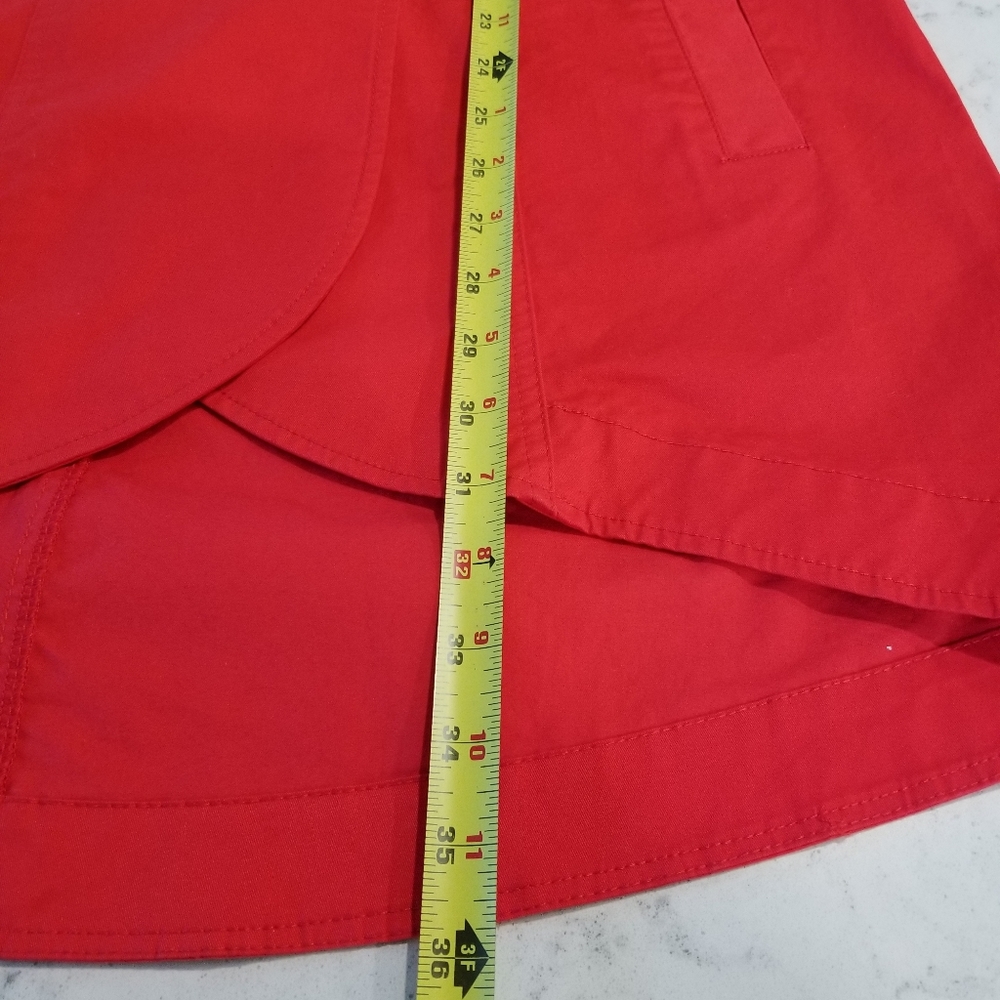 👗CABI RED SLEVELESS DRESSCOAT. - Picture 8 of 16